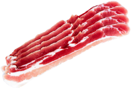Bacon gesneden